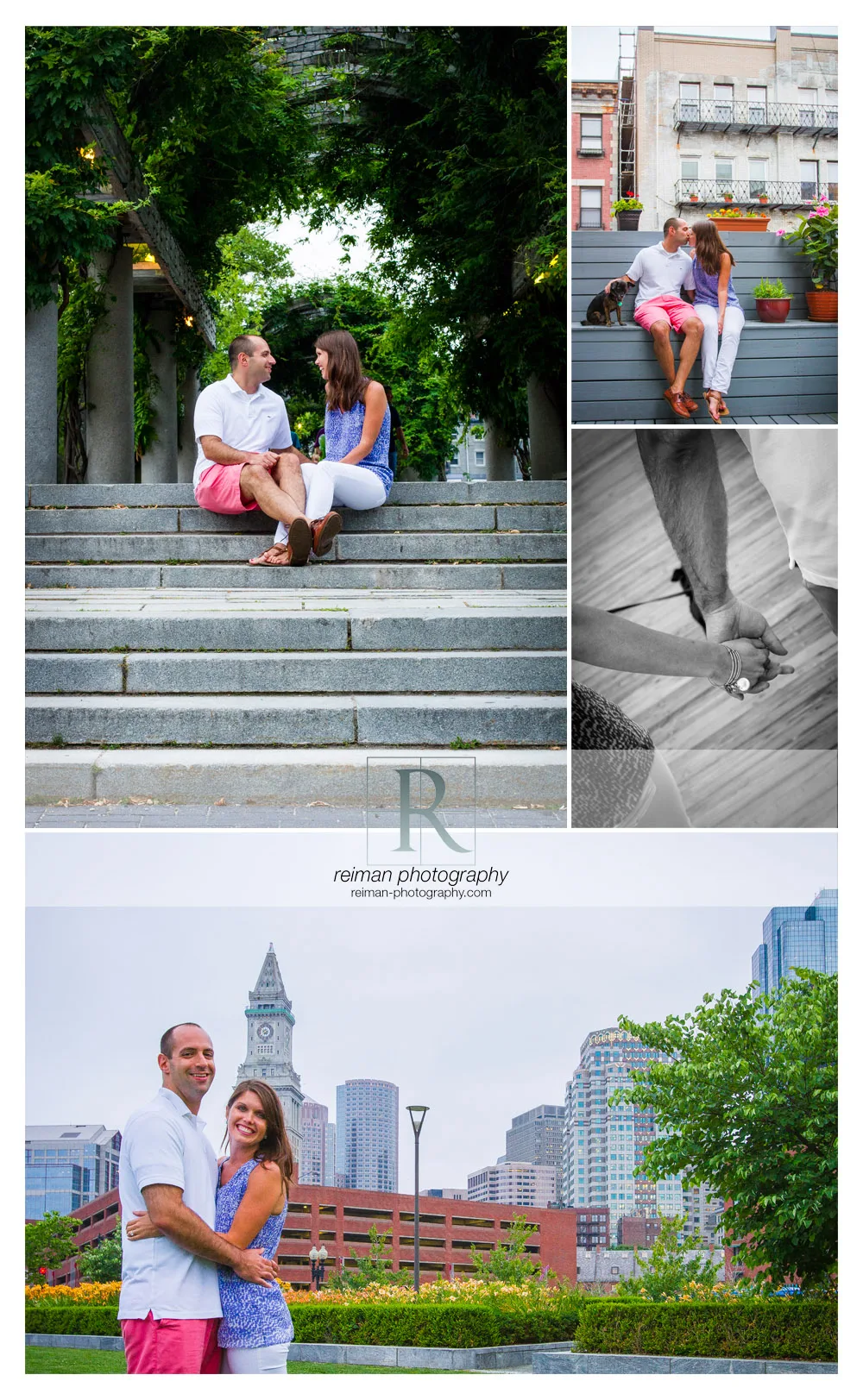 Boston Public Garden Engagement, Reiman Photography, Boston Engagement Photographer