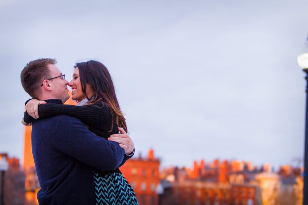Engagement Session at Boston Common -