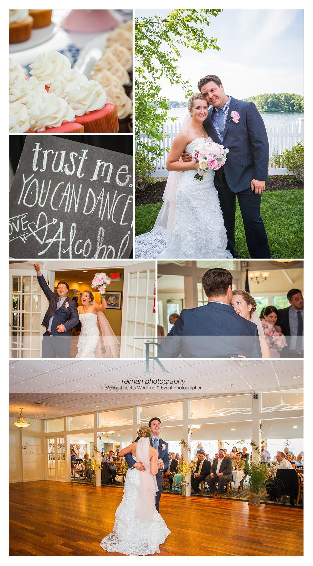 Wedding at Point Breeze on Webster Lake