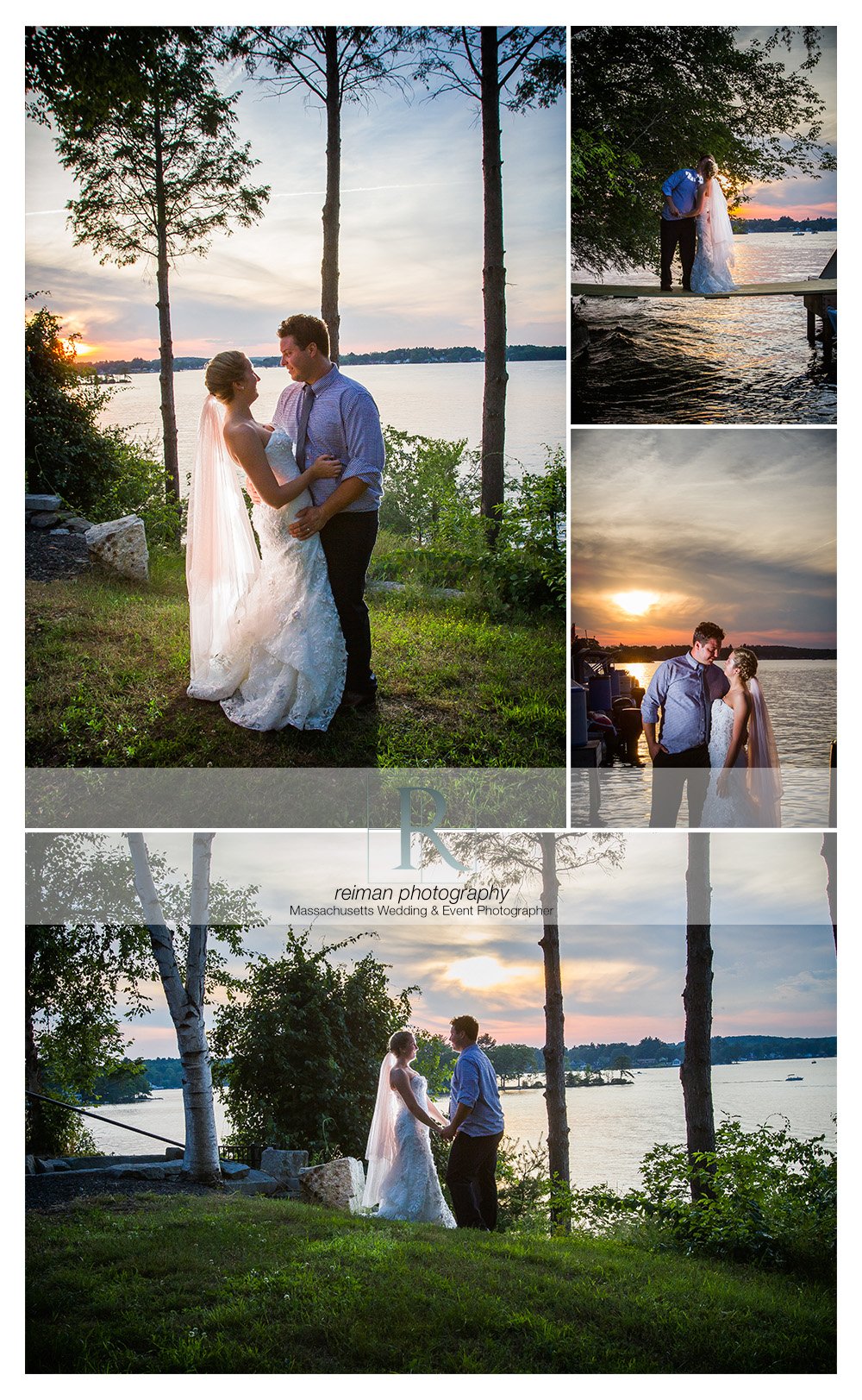 Wedding at Point Breeze on Webster Lake