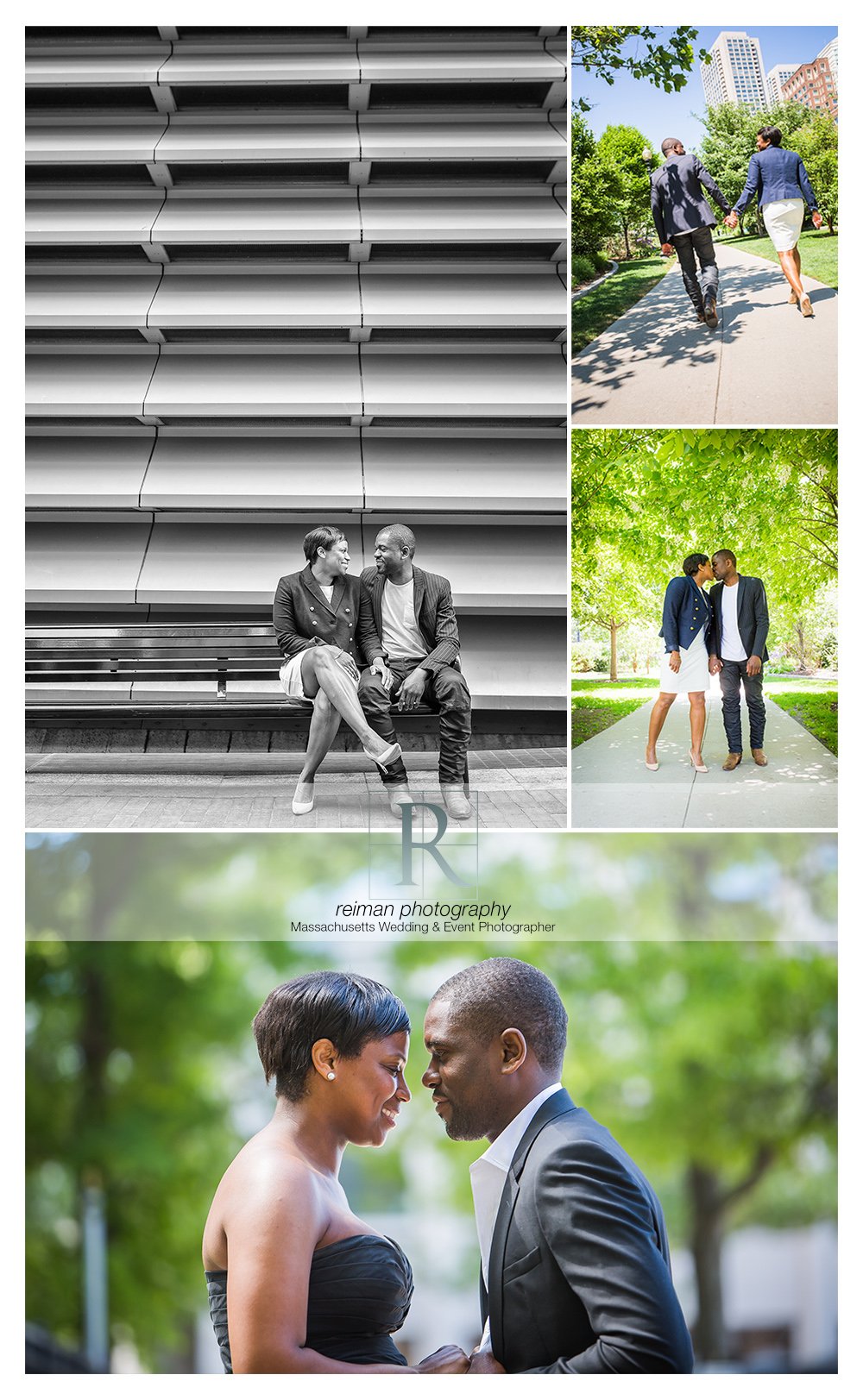 Waterfront Engagement, Reiman Photography, Spring