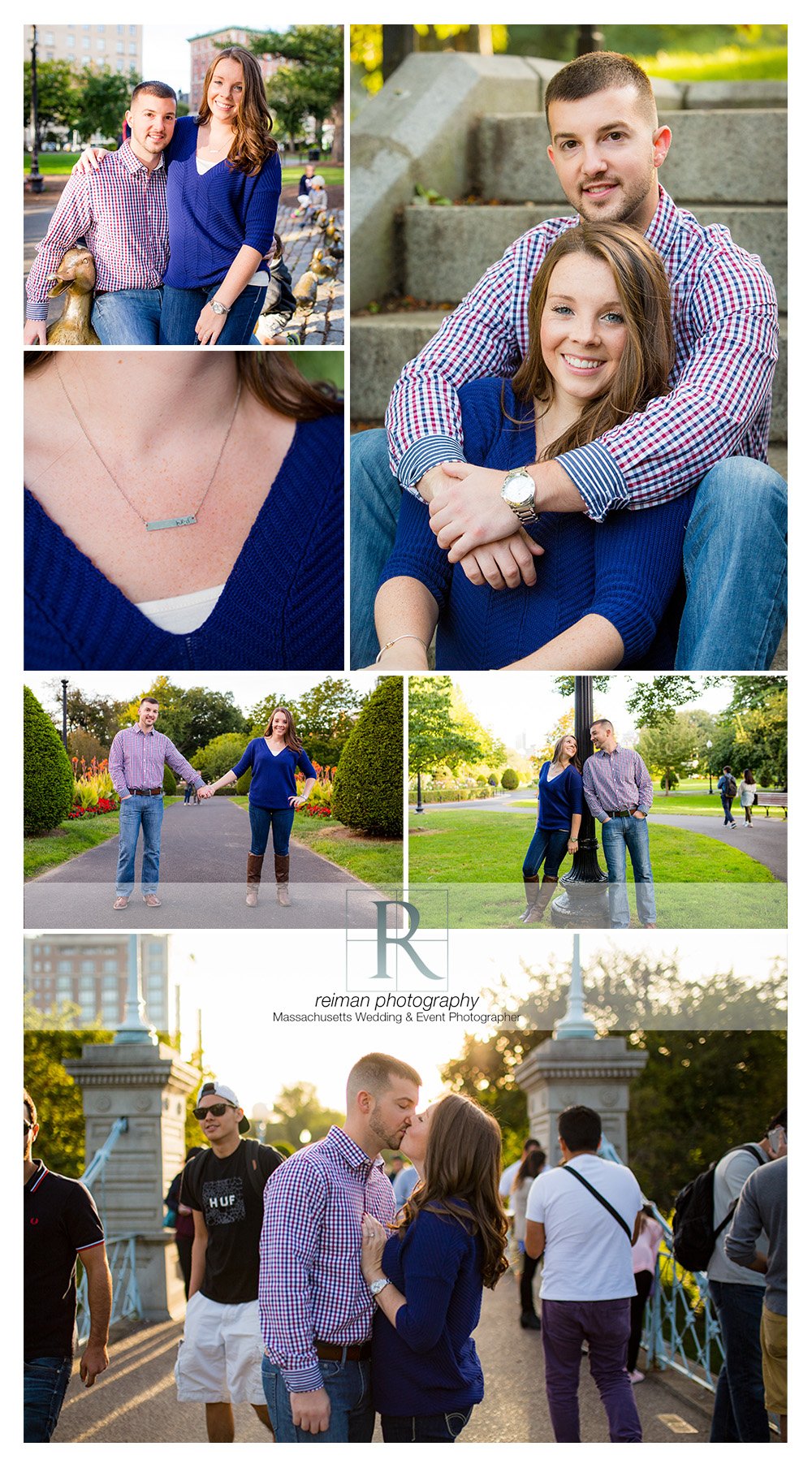 Reiman Photography, engagement, Boston Public Garden