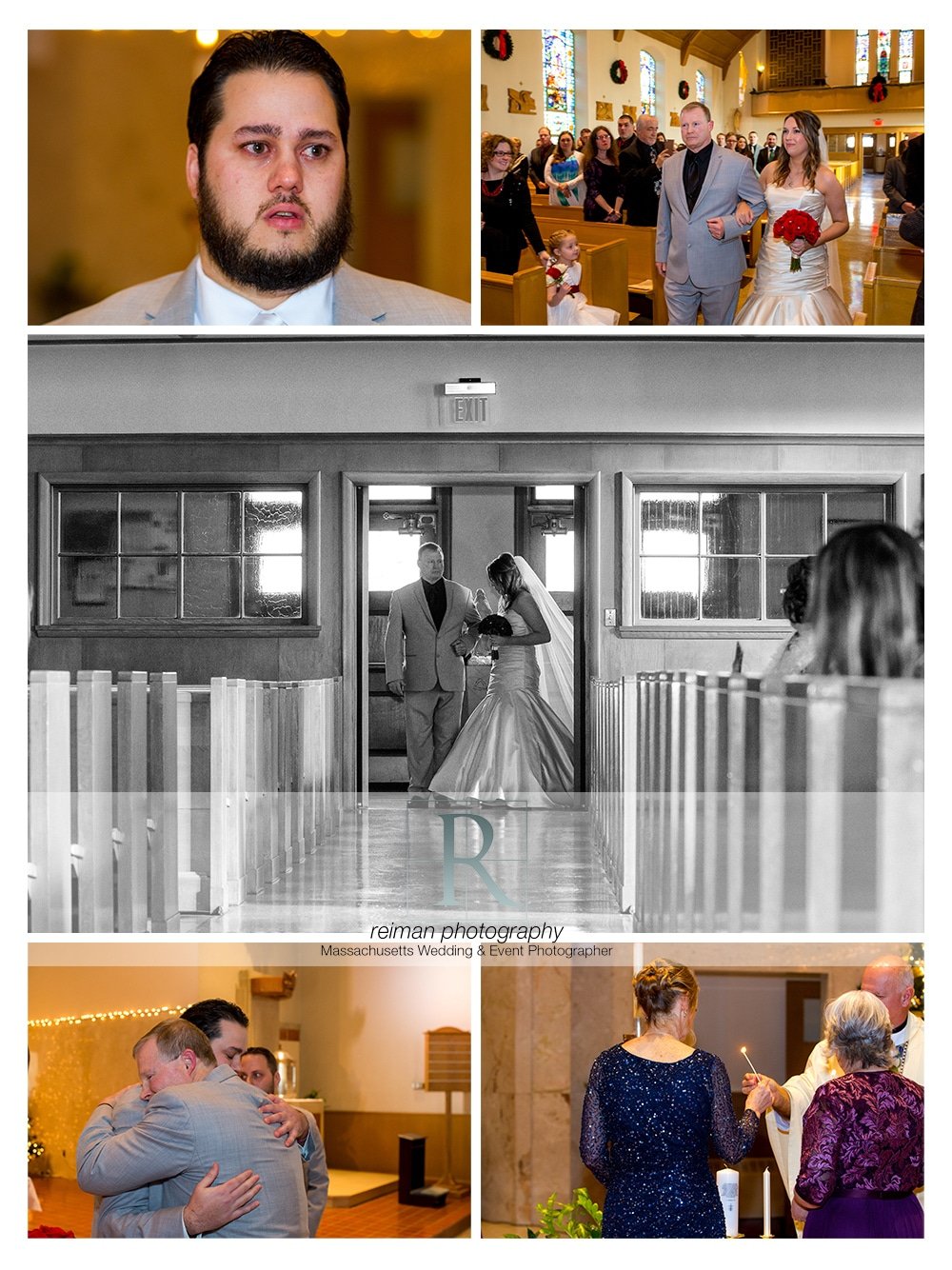 Zukas Hilltop Barn, Wedding, Winter, Reiman Photography