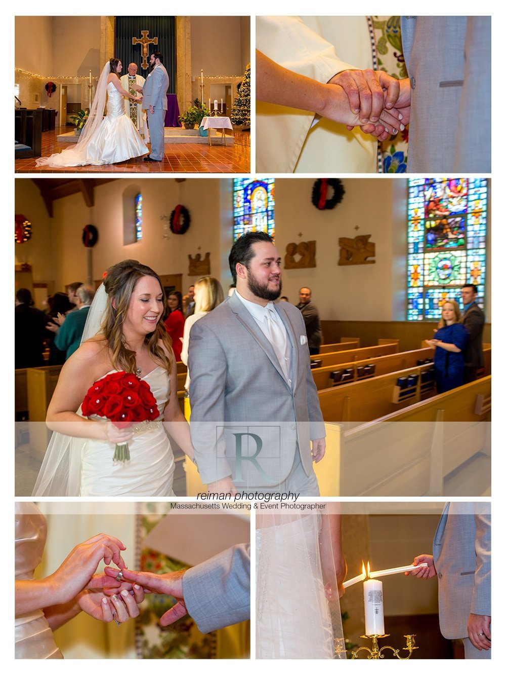 Zukas Hilltop Barn, Wedding, Winter, Reiman Photography