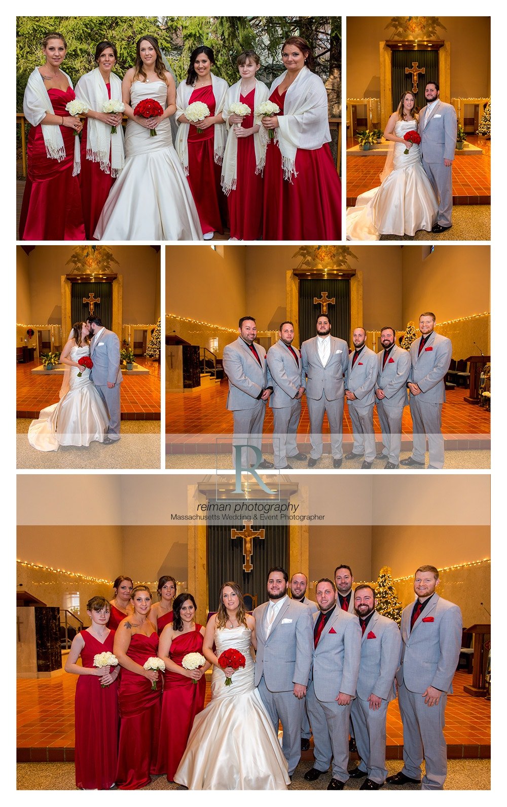 Zukas Hilltop Barn, Wedding, Winter, Reiman Photography