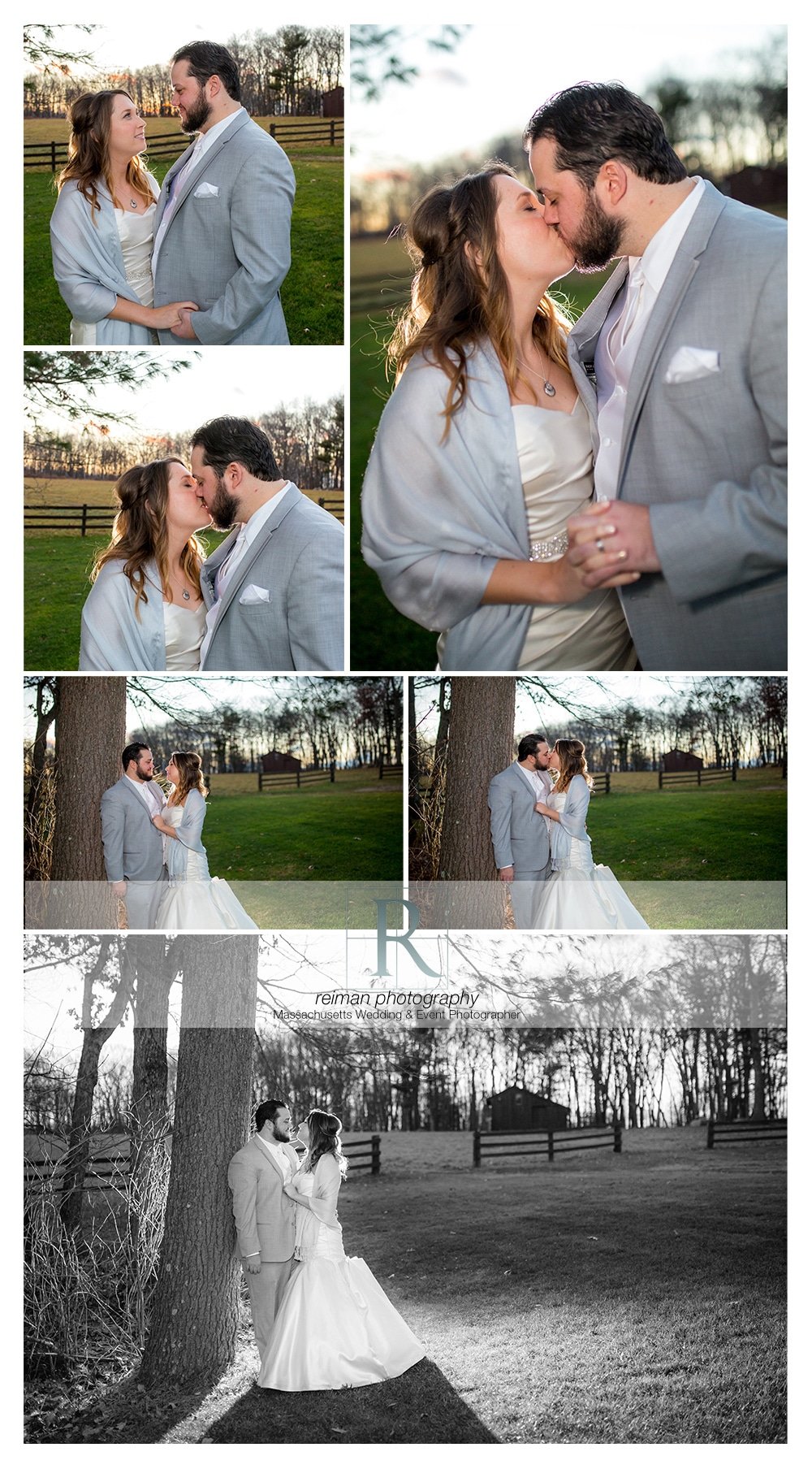 Zukas Hilltop Barn, Wedding, Winter, Reiman Photography