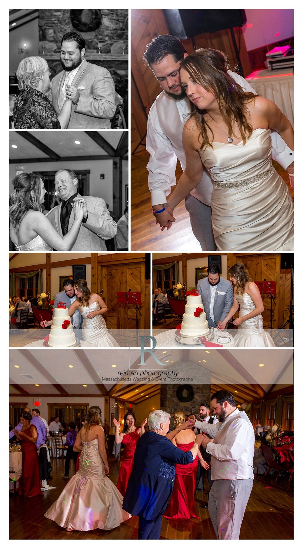 Zukas Hilltop Barn, Wedding, Winter, Reiman Photography