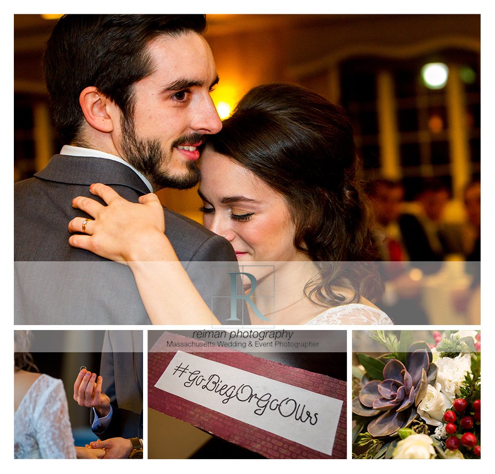 Reiman Photography, wedding, Wachusett Country Club, winter