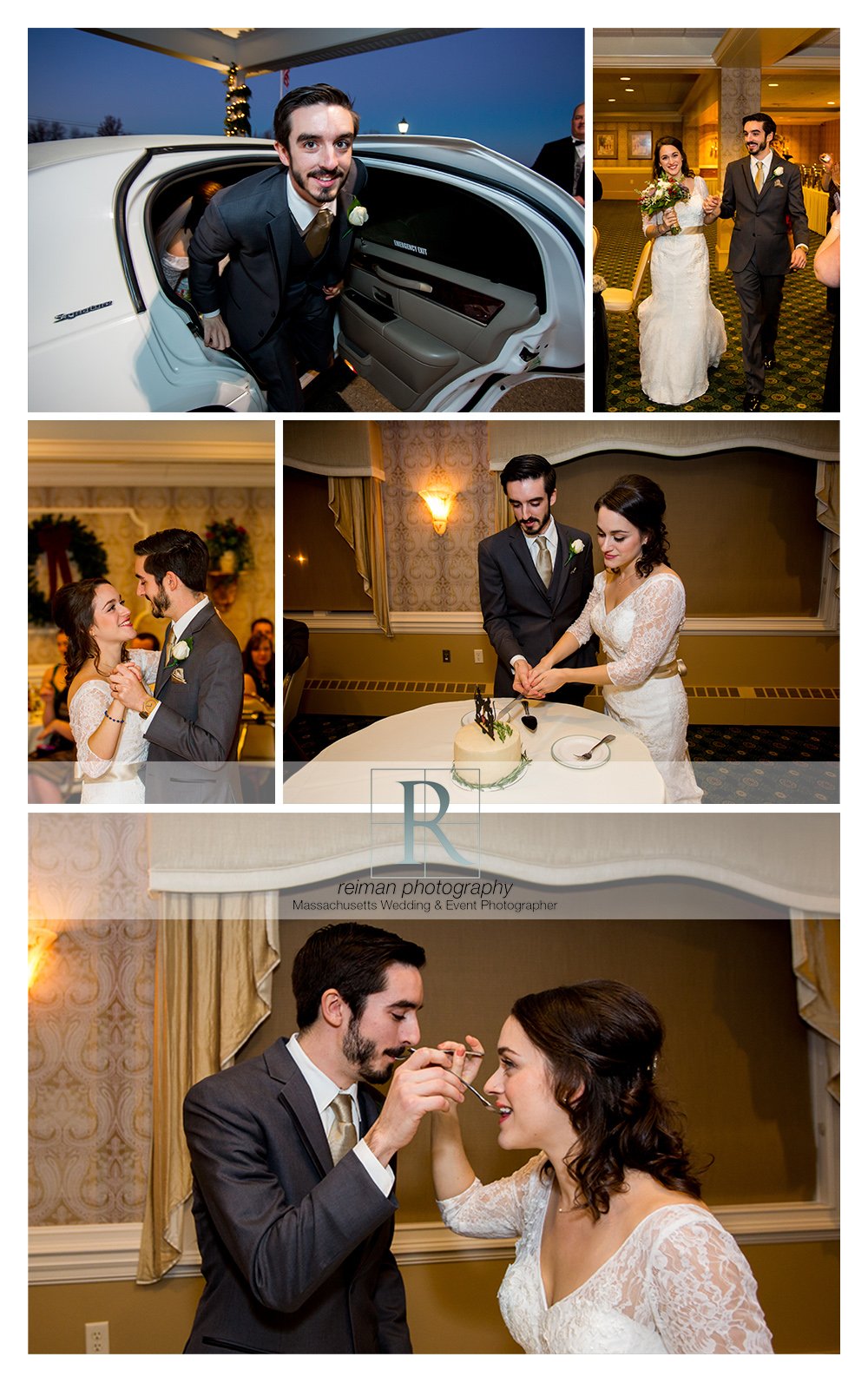 Reiman Photography, wedding, Wachusett Country Club, winter