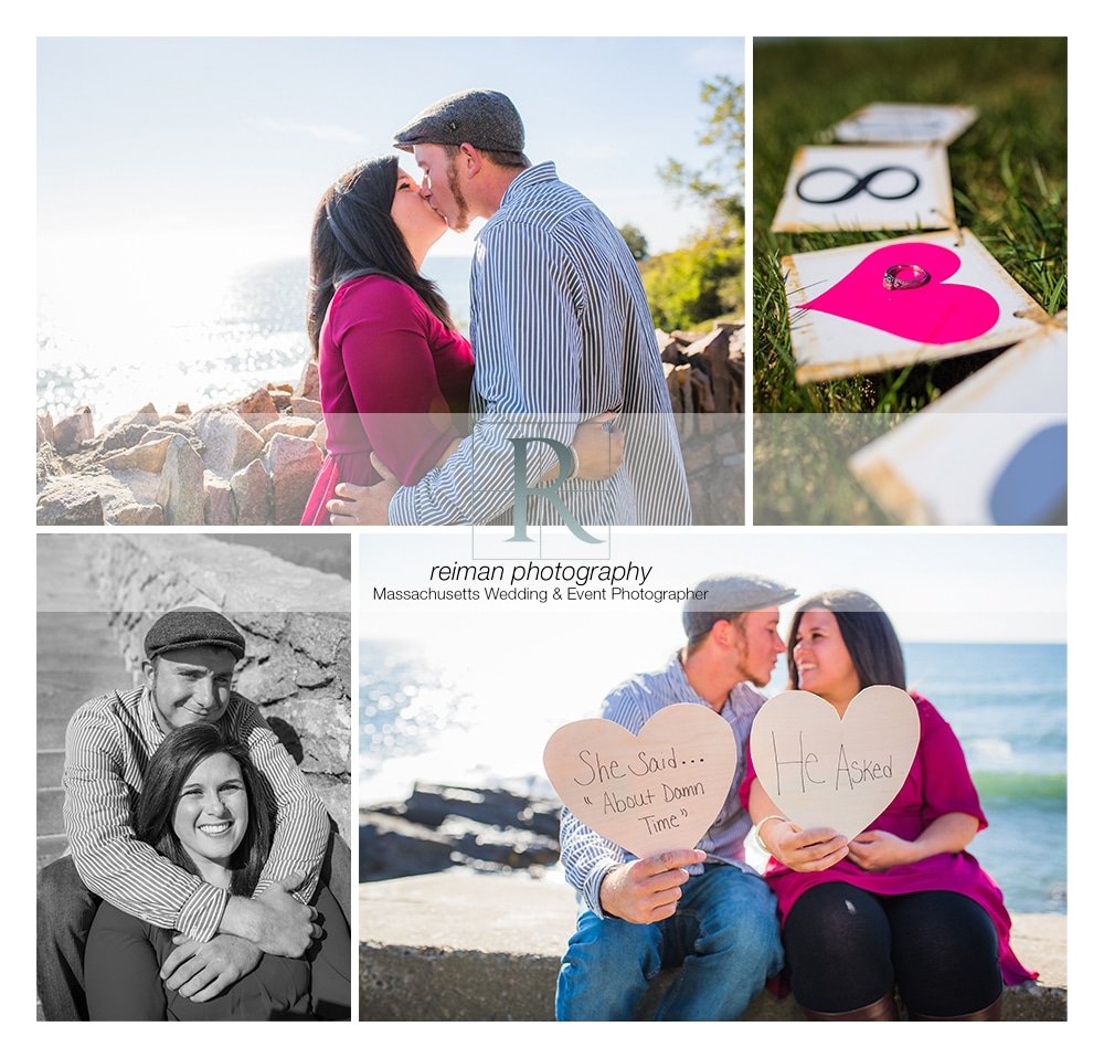 Cliff Walk, Newport, Reiman Photography, Engagement