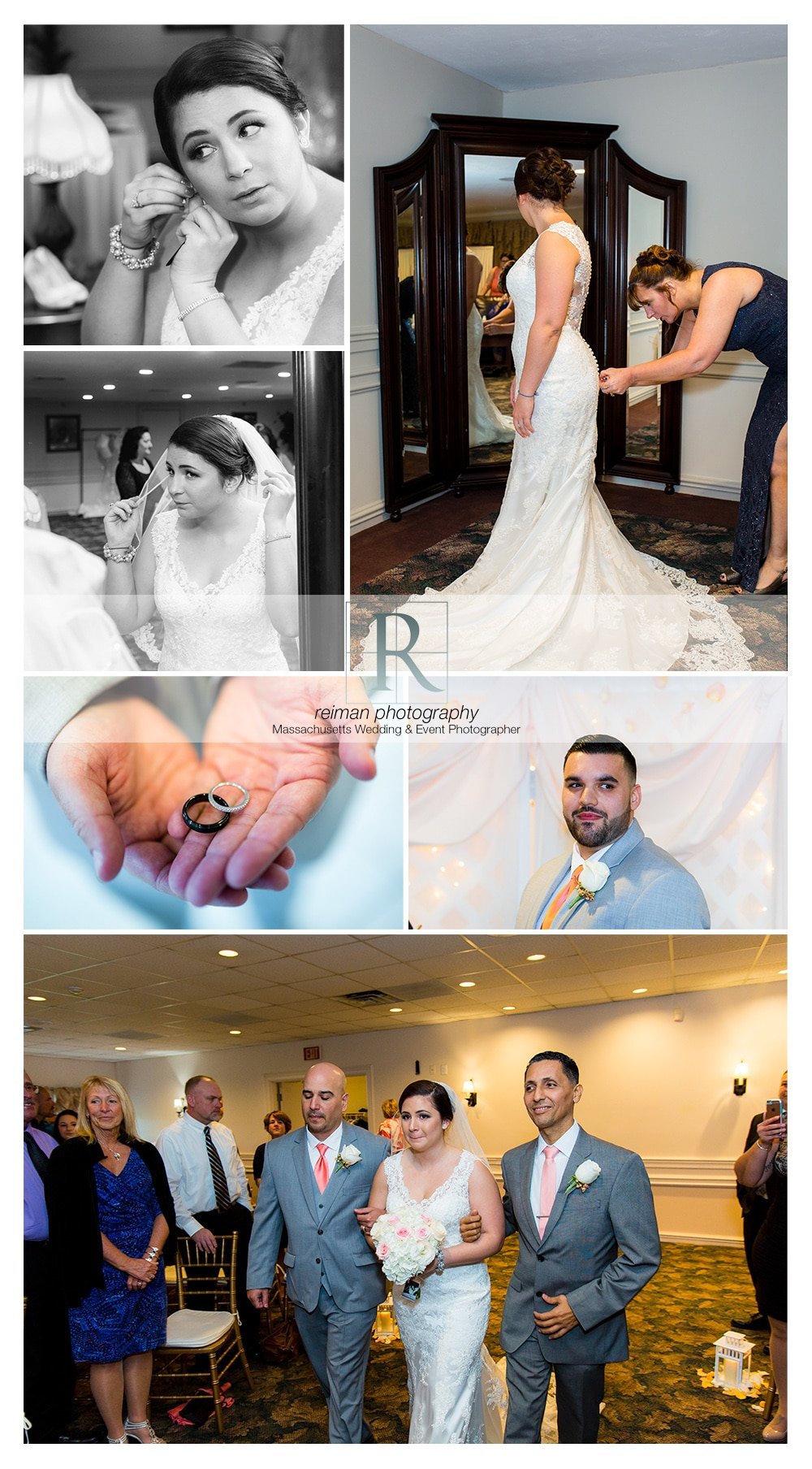 Leicester Country Club Wedding, Reiman Photography, Spring