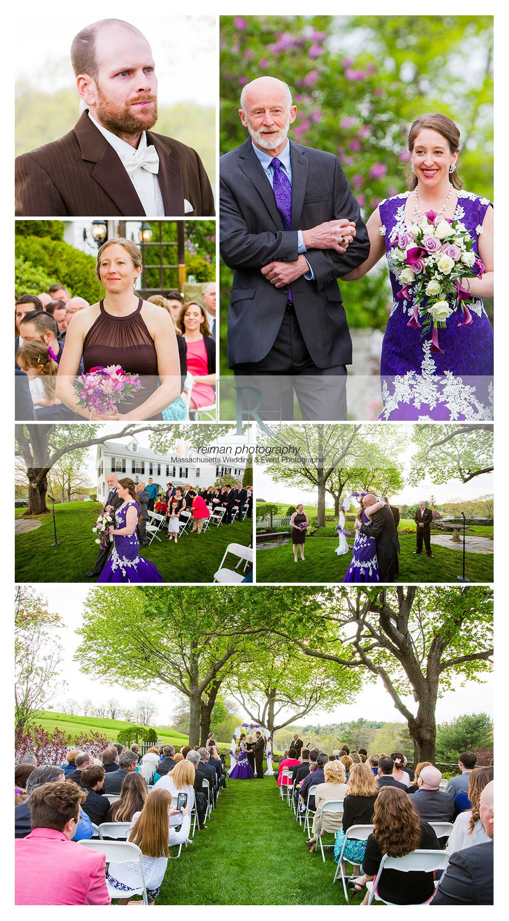 Springtime Wedding, Spencer Country Inn, Reiman Photography