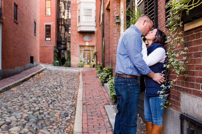 Beacon Hill Engagement, Boston, Reiman Photography