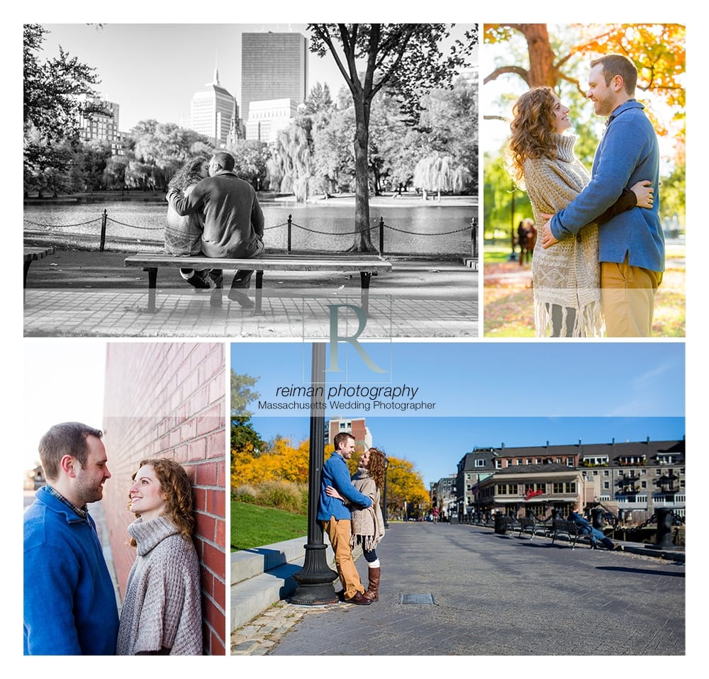 Boston, Engagement, Fall, Reiman Photography