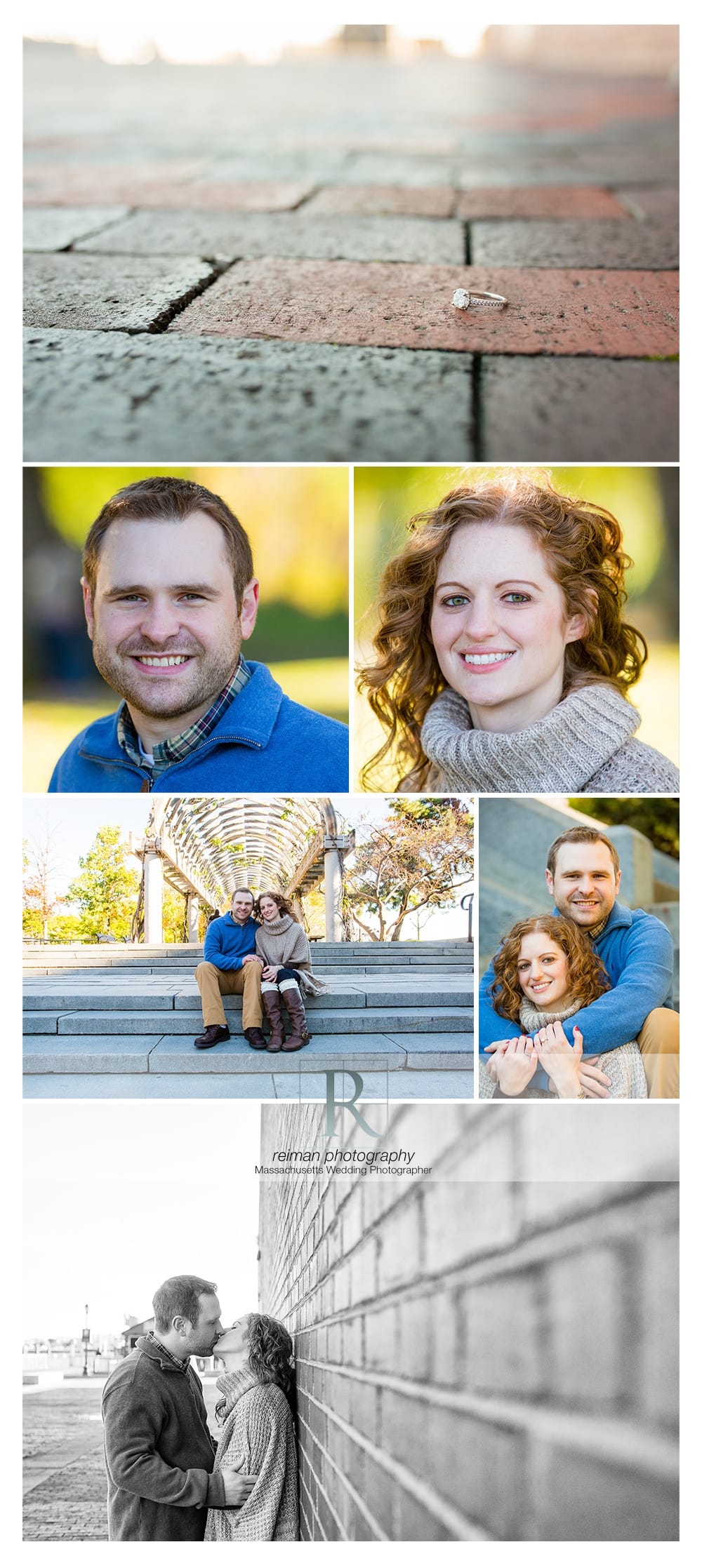Boston, Engagement, Fall, Reiman Photography