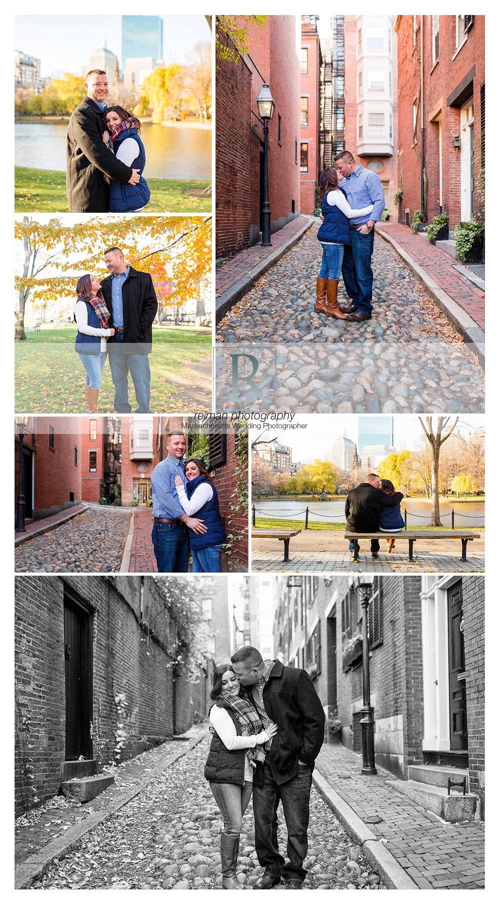 Beacon Hill Engagement, Boston, Reiman Photography