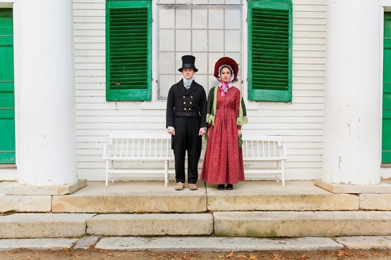 Old Sturbridge Village Engagement Session, Sturbridge, OSV, Reiman Photography