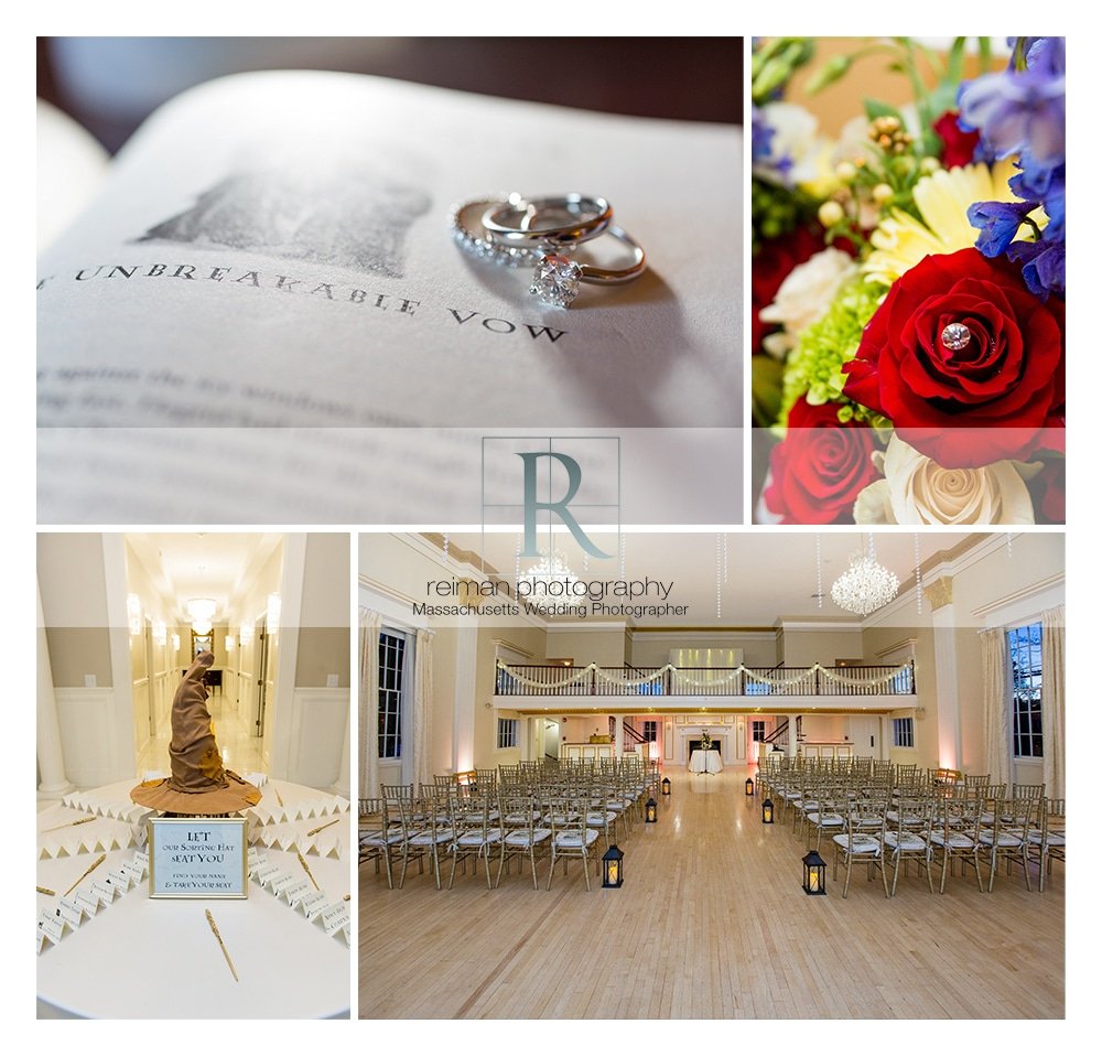 The Commons 1854, Wedding, Reiman Photography, Harry Potter