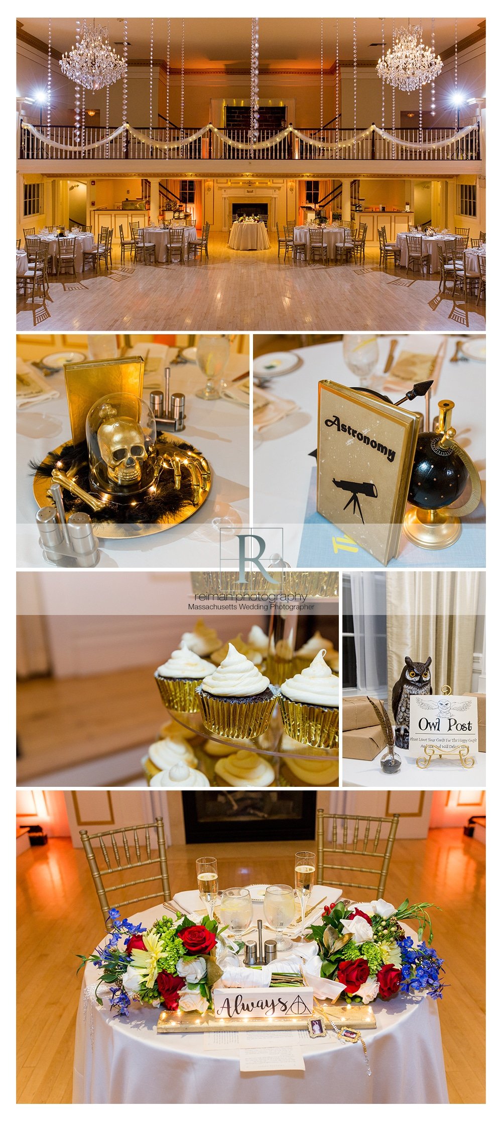 The Commons 1854, Wedding, Reiman Photography, Harry Potter