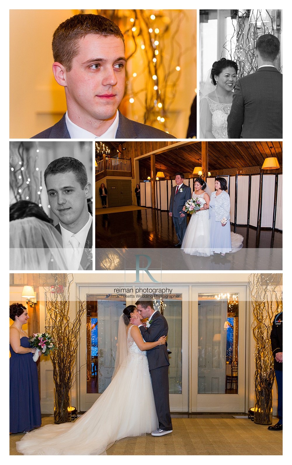 Winter Wedding, The Barn at Gibbet Hill, Reiman Photography