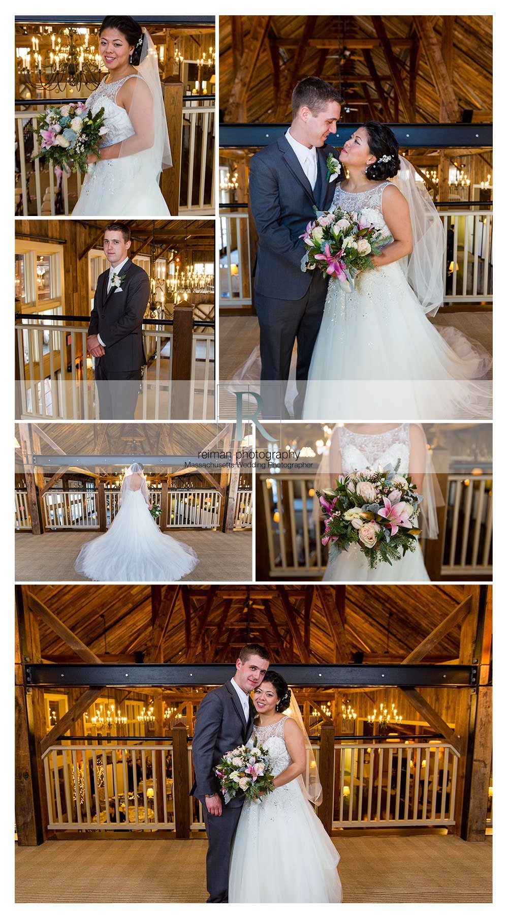 Winter Wedding, The Barn at Gibbet Hill, Reiman Photography