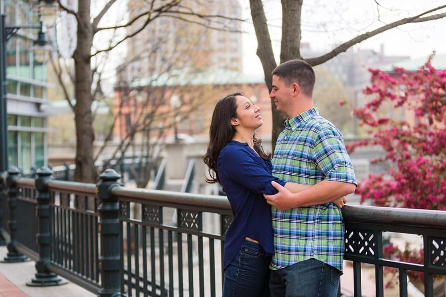 Waterplace Park Engagement, Providence, Rhode Island, Reiman Photography