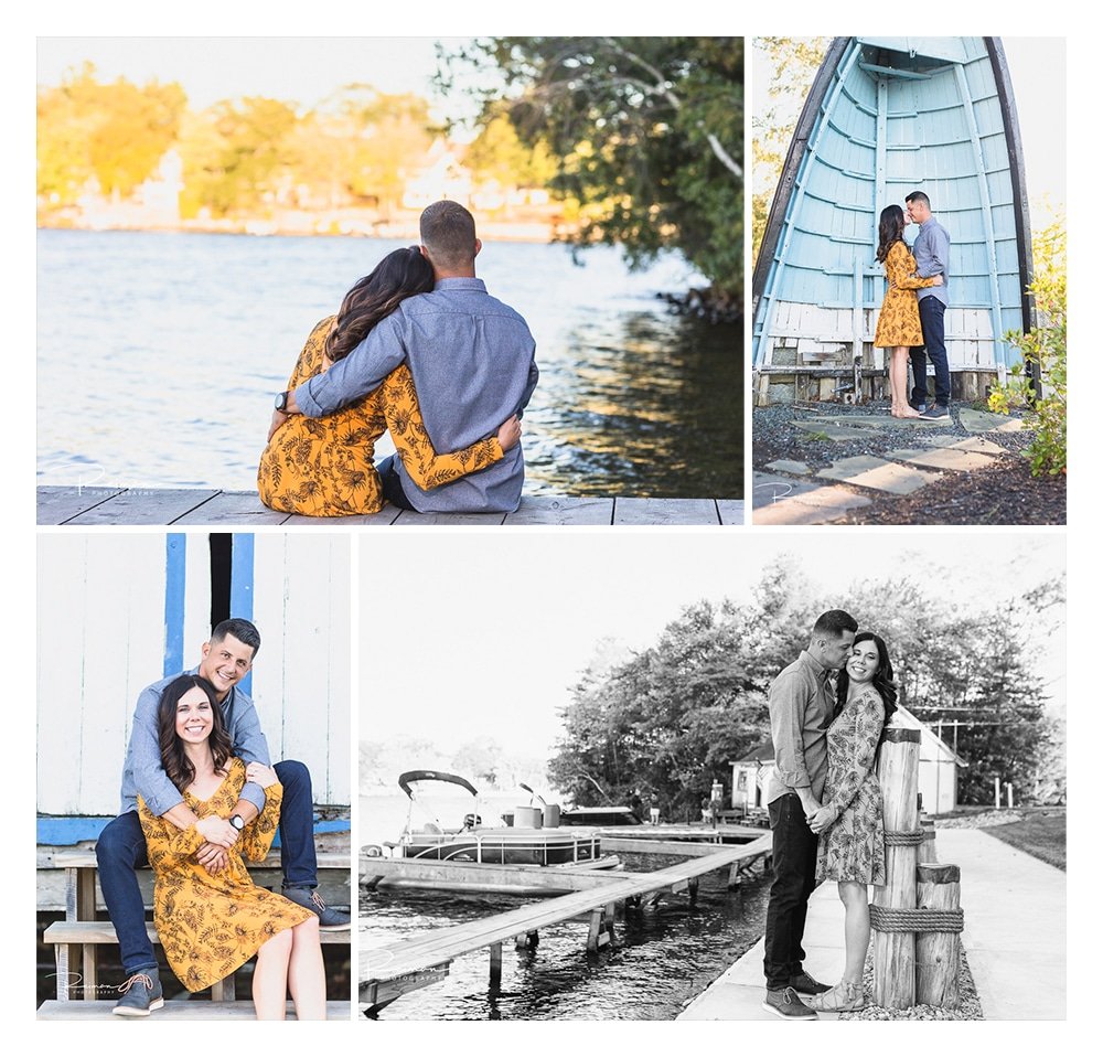 Webster Lake Engagement Session, Sunset, Fall, Lake Chargoggagoggmanchauggagoggchaubunagungamaugg