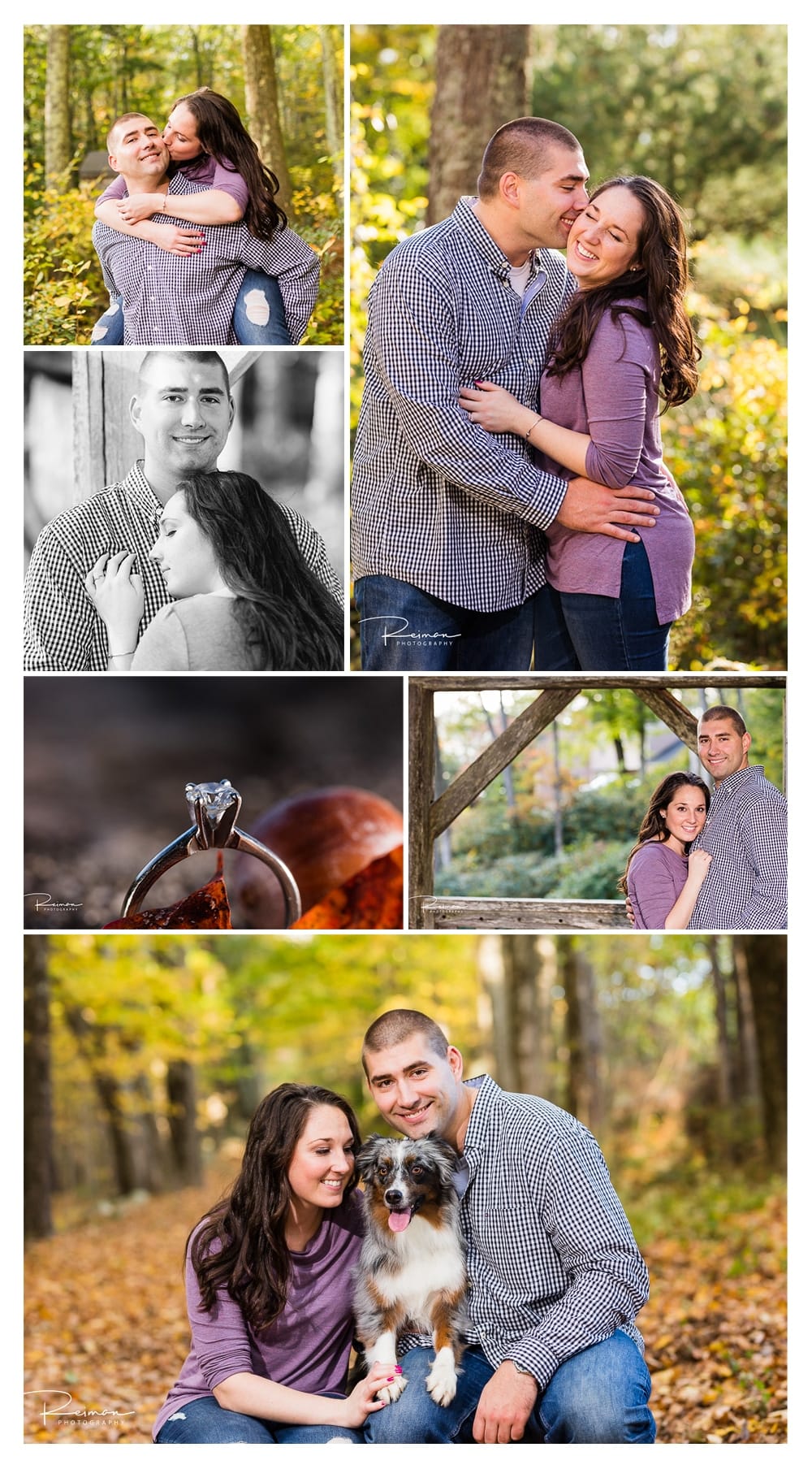 Moore State Park, Fall, Engagement Session, October, Reiman Photography