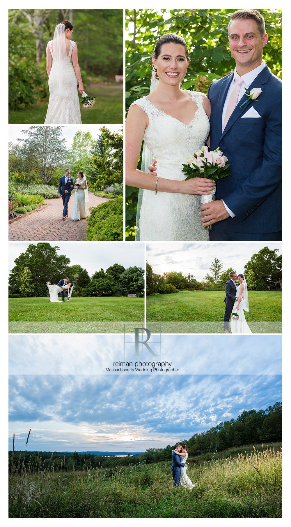 Elegant Wedding at Tower Hill, Tower Hill Botanical Garden, Reiman Photography, Summer, Wedding