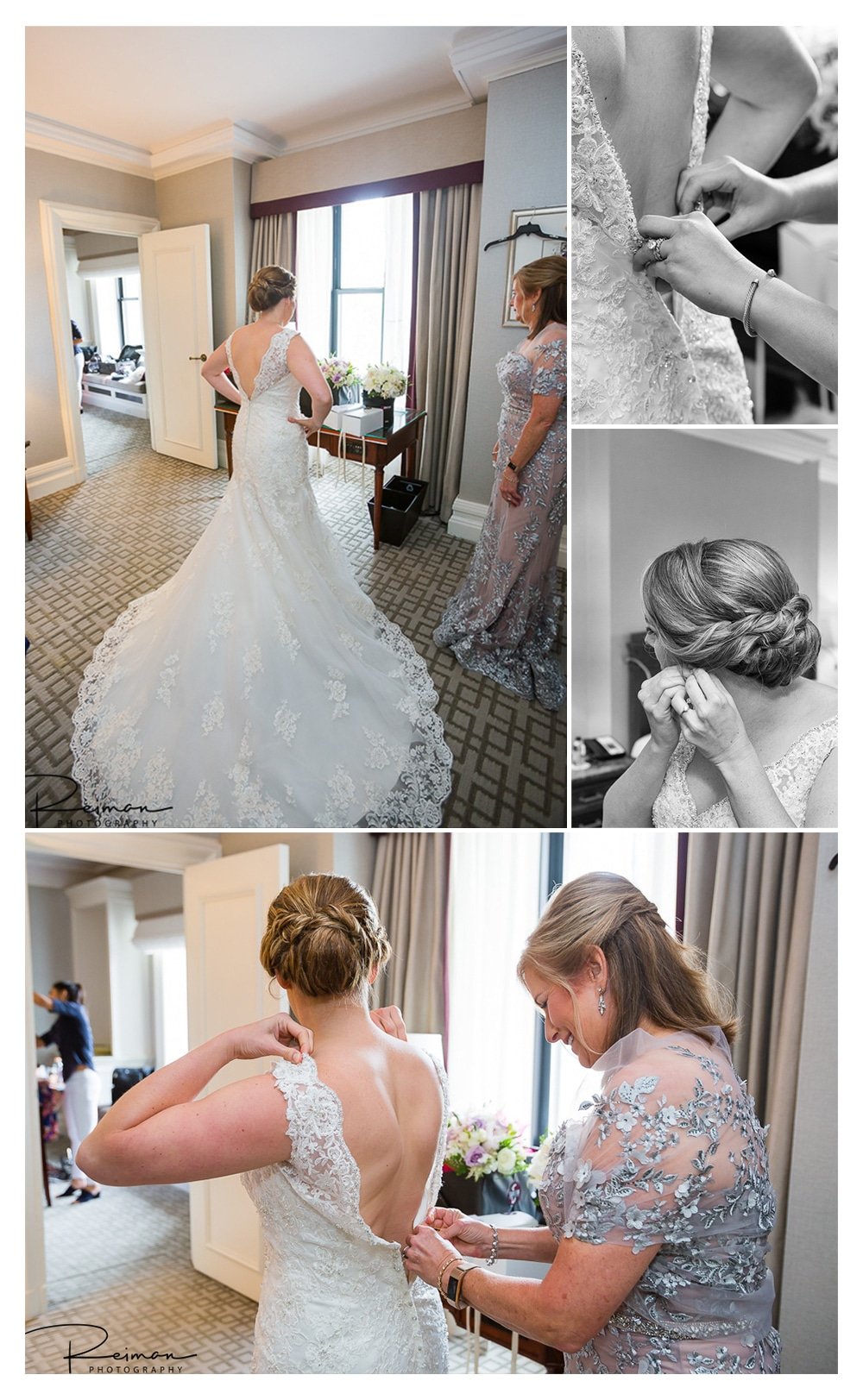 Fairmont Copley Plaza Wedding, Boston, Reiman Photography, Summer