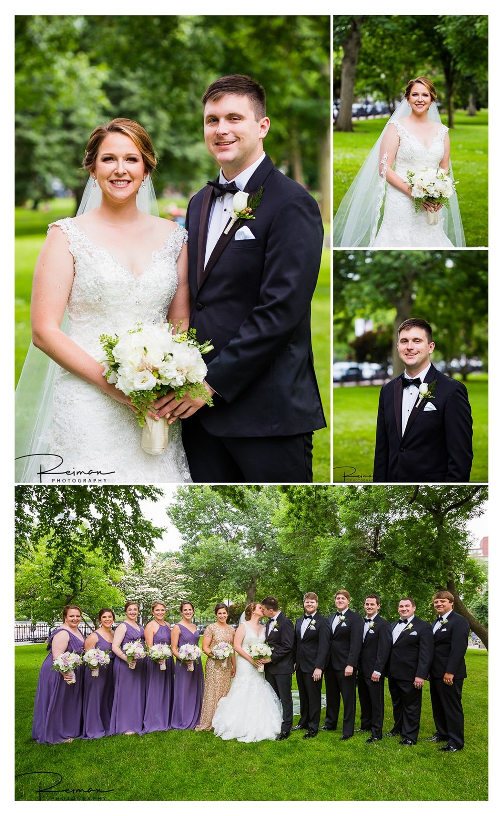 Fairmont Copley Plaza Wedding, Boston, Reiman Photography, Summer