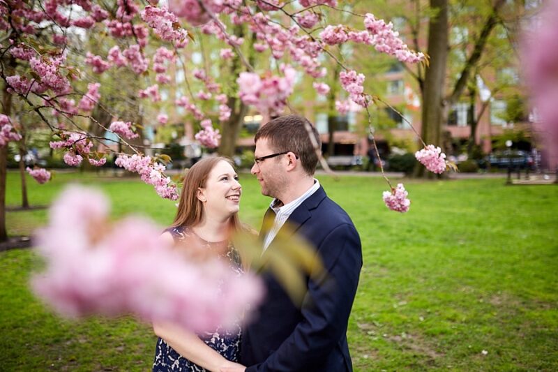 Boston, Engagement Session, Spring