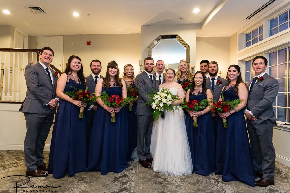 Chocksett Inn Wedding, Wedding Photographer, Wedding Photography, Chocksett Inn Preferred Vendor, Reiman Photography, Winter, December Wedding