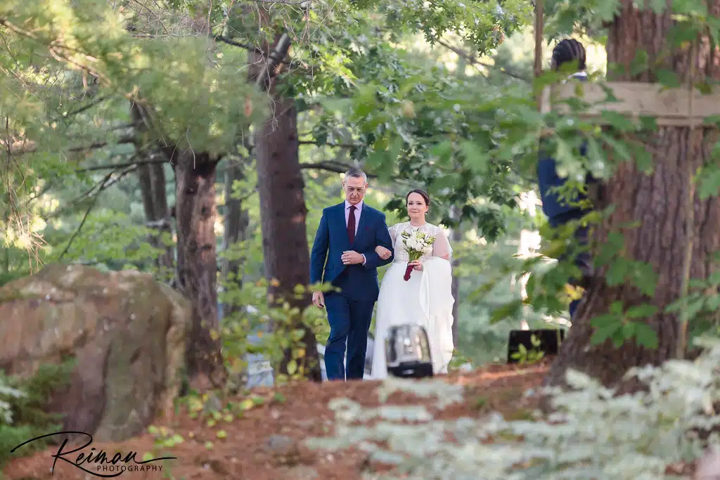 Wedding, Wedding Ceremony, Reiman Photography, Lake Wedding, Love in the time of COVID