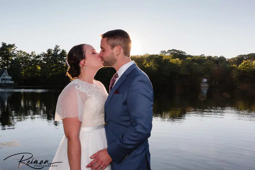 Wedding, Wedding Ceremony, Reiman Photography, Lake Wedding, Love in the time of COVID