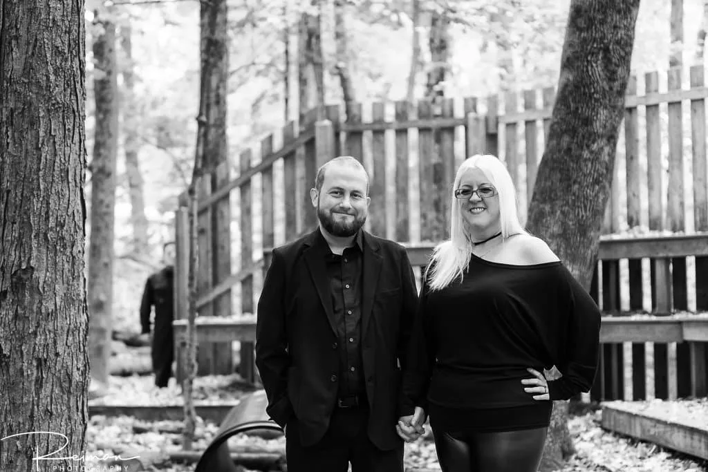 Engagement Session, Halloween, Fall, Reiman Photography