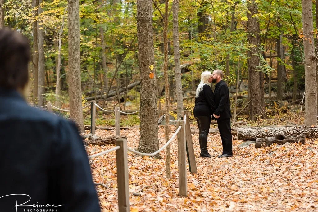 Engagement Session, Halloween, Fall, Reiman Photography